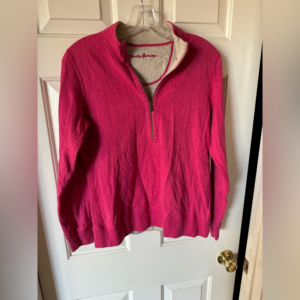 Tommy Bahama pink sweater